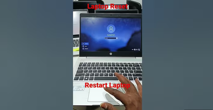 How to Restart HP Laptop