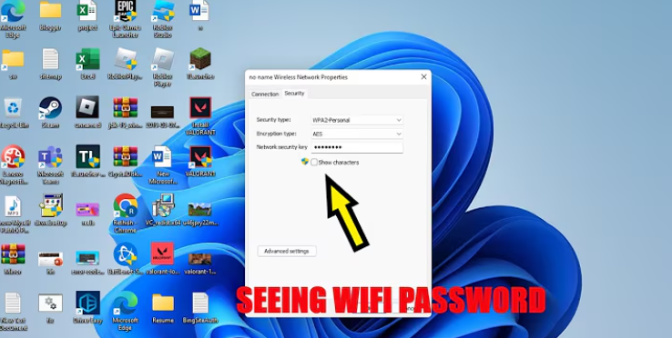 How to share wifi password